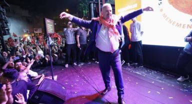 Menemen’de Başkan Pehlivan’ın zafer gecesi