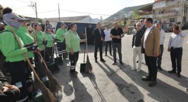 Narlıdere'de temizlik seferberliği