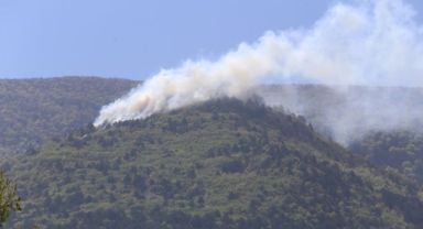 Uludağ eteklerinde yangın: Çok sayıda ekip alevlere müdahale ediyor