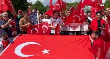 Washington’da Türklerden Ermeni provokasyonuna karşı gösteri