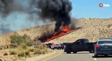 ABD’ye ait askeri uçak New Mexico eyaletinde düştü
