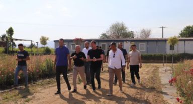 ANFA ekipleri Ödemiş’te... Süs bitkileri için incelemeler başladı!