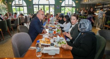 Başkan Işık, şehit anneleri ve eşleriyle bir araya geldi