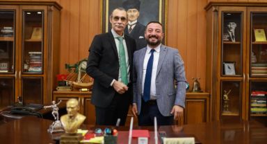 Başkan Turan'dan Erdal Beşikçioğlu'na ziyaret