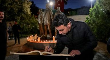 Bayraklı'da Deniz Gezmiş ve arkadaşları için anma töreni!