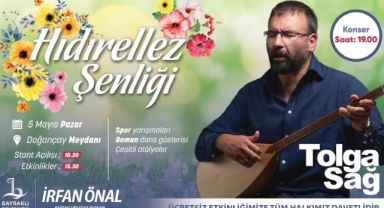 Bayraklı’da Hıdırellez şenliği