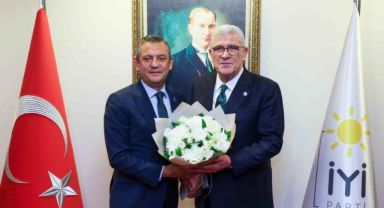 CHP lideri Özel'den İYİ Parti'ye ziyaret!