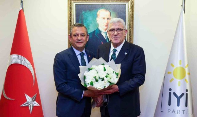 CHP lideri Özel'den İYİ Parti'ye ziyaret!