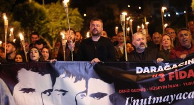 Deniz, Hüseyin ve Yusuf için Buca’da anma!