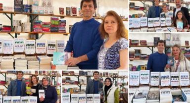 Dünyaca ünlü yazara Almanya’daki imza gününde yoğun ilgi