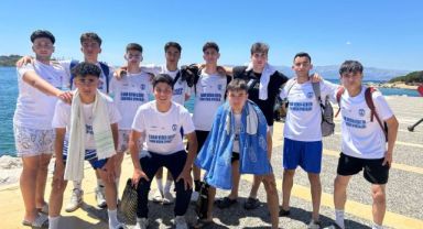 Efes Selçuklu sporcular Çeşme'de yapılan yarımada spor oyunlarına katıldı