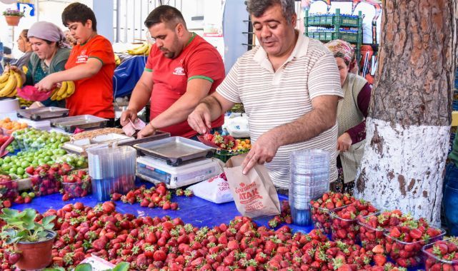 Emiralem Çilek Festivali yüz binleri Menemen'de buluşturdu