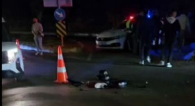 İzmir'de motosiklet sürücüsü kaza kurbanı!