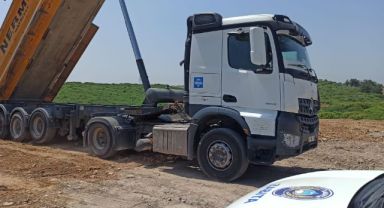 Torbalı’da kaçak moloz dökümüne pişman eden ceza!