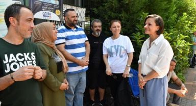 Başkan Kınay LGS’de öğrencileri ve ailelerini yalnız bırakmadı