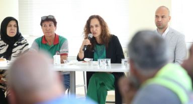 Başkan Ünsal’dan temizlik işçileriyle birlik buluşması