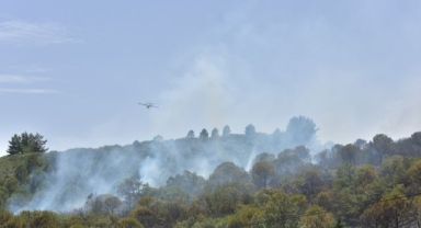 Bornova’da korkutan yangın