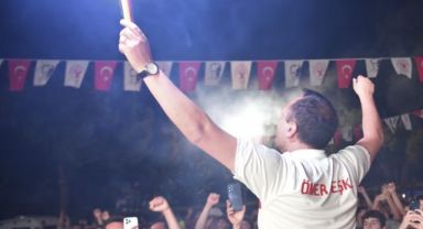 Bornova'da milli heyecan!