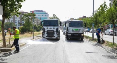 Buca’da bayram temizliği başladı