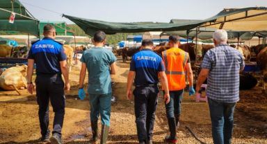Buca’da kurban pazarlarında sıkı denetim