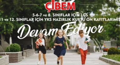 Çiğli Belediyesi'nin LGS ve YKS kurs kayıtları devam ediyor