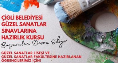 Çiğli’de Güzel Sanatlara hazırlık kursu kayıtları devam ediyor