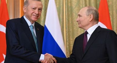 Cumhurbaşkanı Erdoğan, Putin ile görüştü