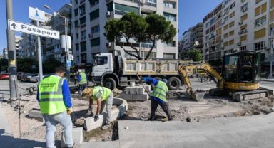 İzmir'de Vasıf Çınar Bulvarı yenileniyor... Çift yönlü olacak!