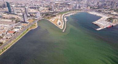 İzmir Körfezi'ndeki renk değişiminin nedeni plankton patlamaları!