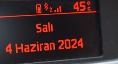 Manisa’da termometreler plakayı gördü