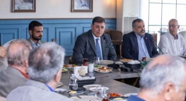 Tüzük kurultayı öncesi toplantı... Tugay'dan ortak akıl vurgusu!