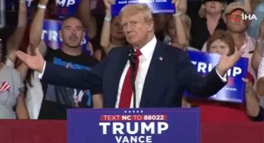 ABD Başkan Adayı Trump,rakibi Kamala Harris’i hedef aldı