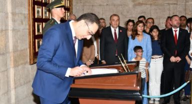 Balçova'dan Ata'ya ziyaret
