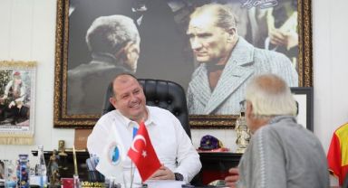 Başkan Çiçek hemşehrilerin sesi oluyor