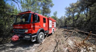 İzmir'de 7/24 yangın nöbeti!