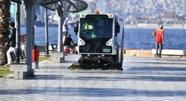 İzmir sokaklarında temizlik seferberliği