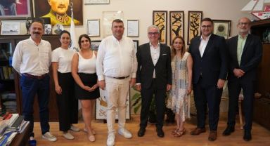 Kardeş belediye Hamm'dan Seferihisar'a ziyaret