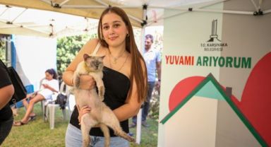 Karşıyaka’da can dostlar yeni yuvalarına kavuştu
