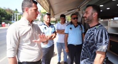 Konak zabıtasından İkiçeşmelik’te sıkı denetim
