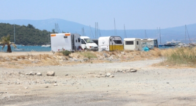 Sığacık ‘karavan’ yuvasına döndü!