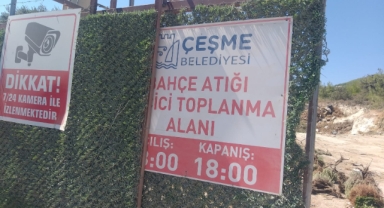 Turizm sezonunda Çeşme’nin adı çöplerle anıldı!