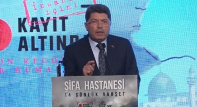 Adalet Bakanı Tunç: Uluslararası Ceza Mahkemesi’nde İsrail aleyhinde bir ceza davası maalesef açılamadı