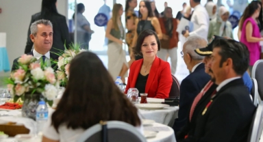 Başkan Kınay şehit aileleri ve yakınlarıyla anlamlı günde buluştu