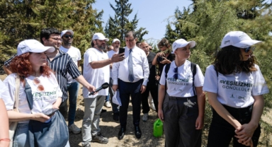 Başkan Tugay açıkladı: Yanan alanlar ağaçlandırılacak!