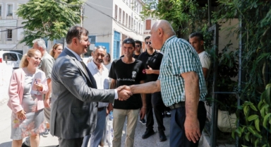 Başkan Tugay'dan Damlacık turu: Muhtarlarla çalışmayı önemsiyorum!