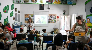 Bornova’da çocuklara çevreci eğitim