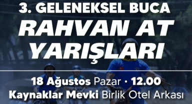 Buca’da Geleneksel Rahvan At Yarışları düzenlenecek
