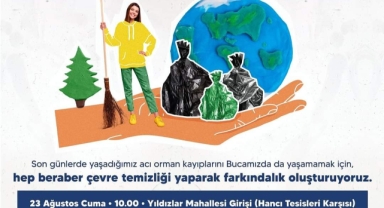 Bucalılar yangın riskine karşı ormanlarını temizleyecek