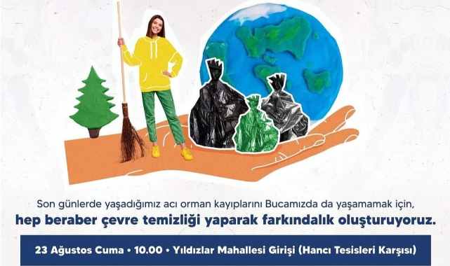 Bucalılar yangın riskine karşı ormanlarını temizleyecek