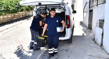Büyükşehir'in evde tamir ekipleri sahada